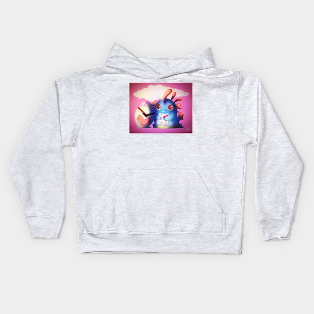 Murloc & Egg Kids Hoodie by Leassel